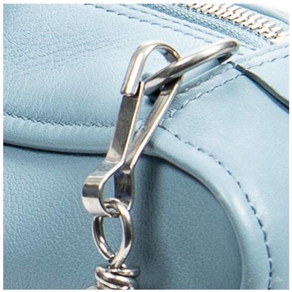 Auth Balenciaga Triangle Duffle Leather Bag - Picture 8 of 10